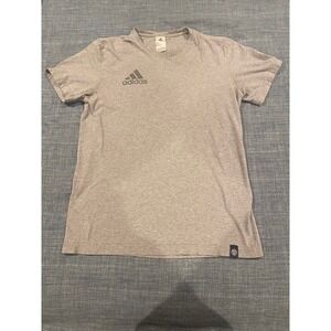 Adidas Manchester United Gray Graphic T-Shirt Mens Medium BQ2254 07 Soccer Tee